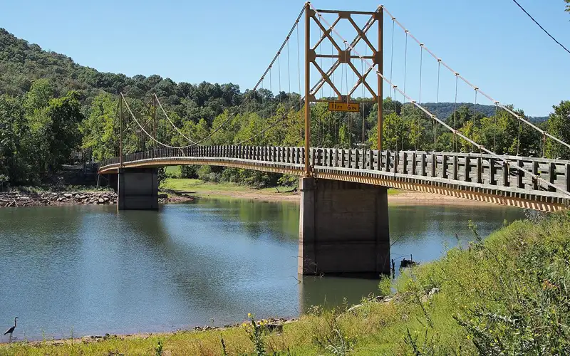 The bridge at Beaver Arkansas